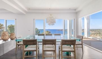 Resa Estates seaviews ibiza for sale villa te koop tourist license dining views.jpg